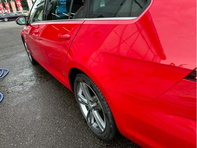 フォルクスワーゲン ゴルフ　左リアクォーター、左リアドア修理