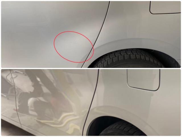 トヨタ　アルファード　右フロントバンパー、右リアゲート、左スライドドア修理