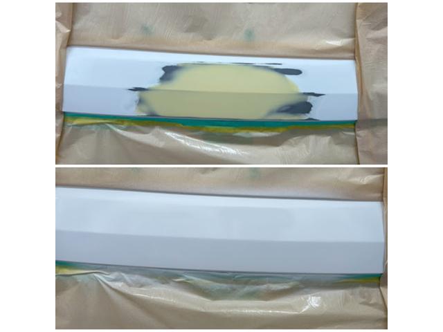 ホンダ　フリード　リアゲート・リアバンパー修理、ガラスコーティング