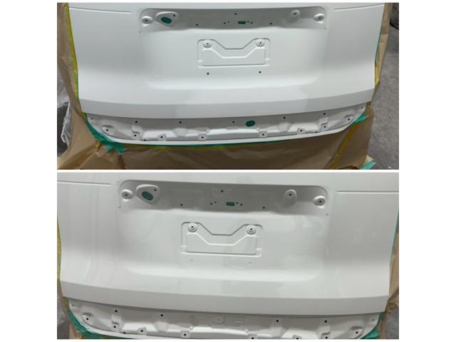 ホンダ　フリード　リアゲート・リアバンパー修理、ガラスコーティング