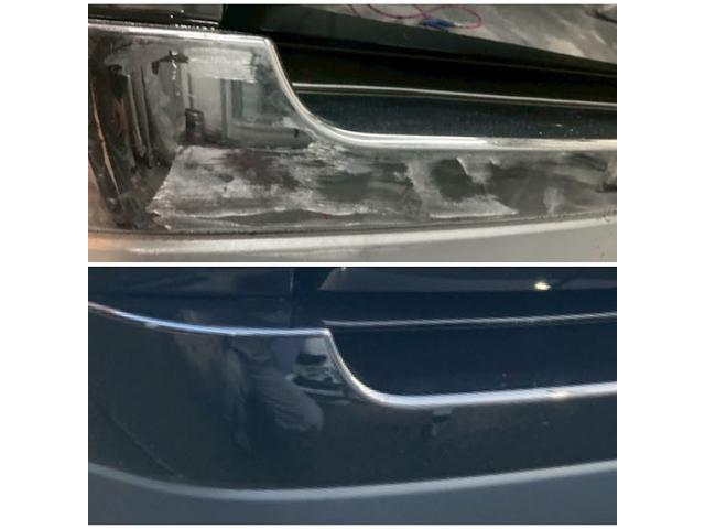 ランドローバー　レンジローバー　バックドア修理、リアバンパー取替　保険修理