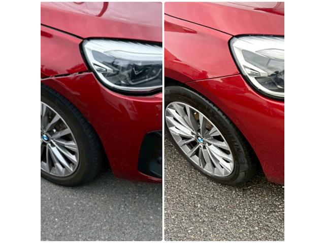 ＢＭＷ　2シリーズ　フロントバンパー修理