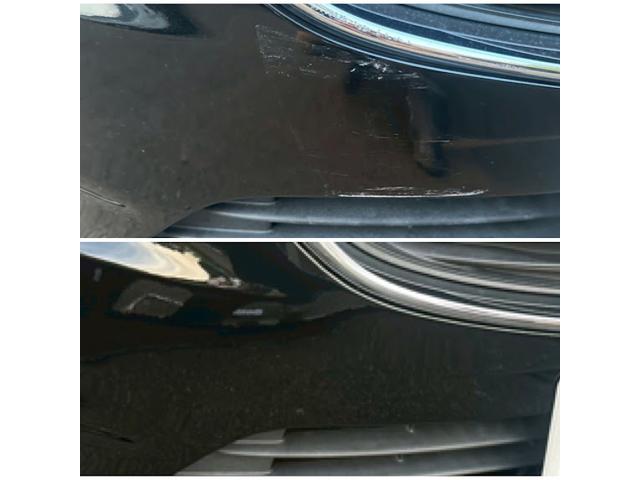 マツダ　アテンザワゴン　フロントバンパー修理