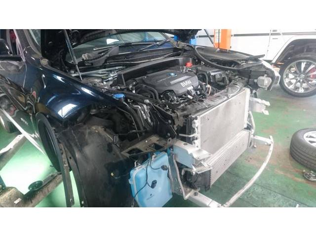BMWX1 F48　右上エンジンマウント交換　修理　故障　不具合　横浜市　川崎市