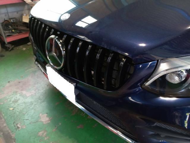 ベンツGLC パナメリカーナグリル取付！