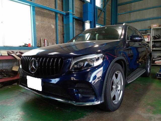 ベンツGLC パナメリカーナグリル取付！