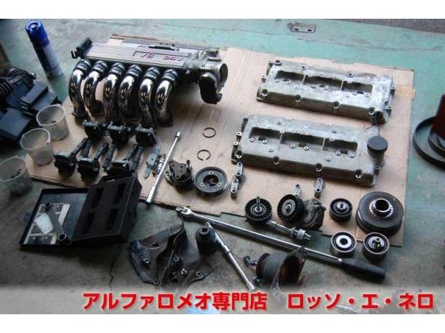 アルファロメオ156　2.5V6　タイミングベルト交換