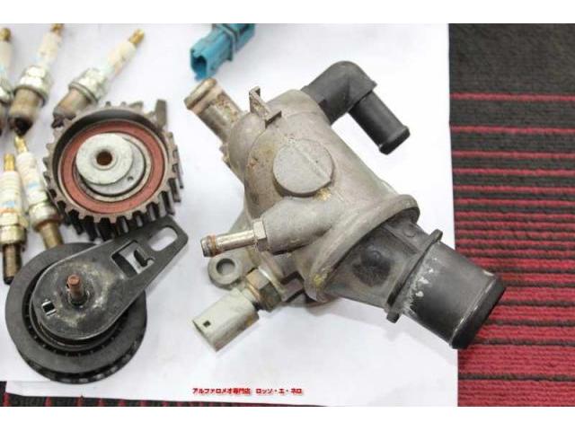 アルファロメオ156 2.0TS 5MT タイベル交換・エアコン不良修理