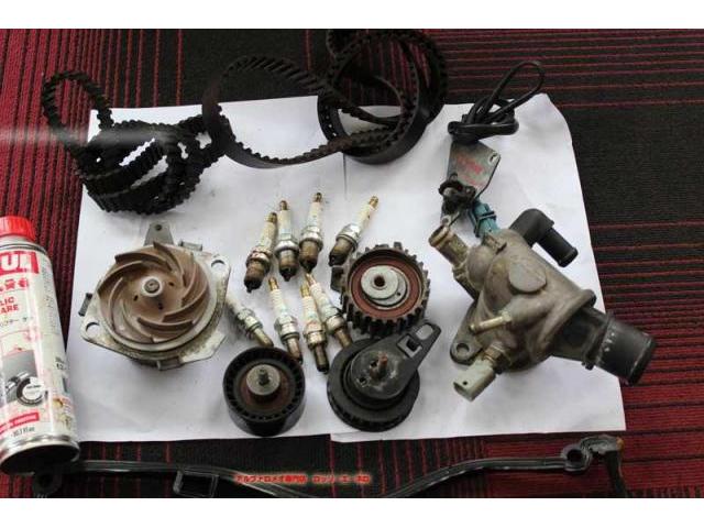 アルファロメオ156 2.0TS 5MT タイベル交換・エアコン不良修理