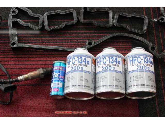 アルファロメオ156 2.0TS 5MT タイベル交換・エアコン不良修理