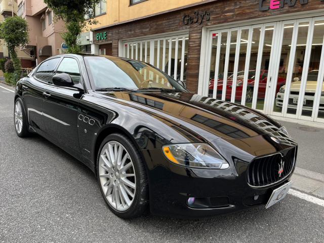 マセラティ　クアトロポルテ　セラミックプロ イオン２層コーティング ／ インテリアコーティング のご紹介です。東京都世田谷区のジェミーズ株式会社。渋谷区　目黒区　港区　品川区　神奈川県　横浜市　川崎市　新規のお客様大歓迎。