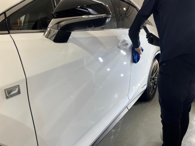 レクサス　RX450h　ファインラボ セラミックウルトラ V2＋オリジナルセラミックコーティング ／ インテリアコーティングのご紹介です。東京都世田谷区のジェミーズ株式会社。渋谷区　目黒区　港区　神奈川県　新規のお客様大歓迎。代車　レッカー