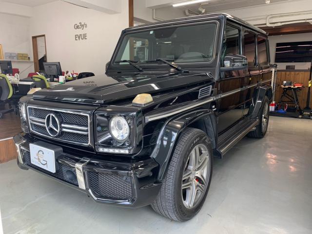 メルセデスAMG G６３ ブレーキパッド交換のご紹介です。お問合せ番号SB8436東京都世田谷区のジェミーズ株式会社。渋谷区　目黒区　港区　品川区　神奈川県　横浜市　川崎市　新規のお客様大歓迎。代車　レッカー