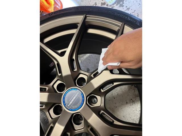 VOSSEN(ヴォッセ)　HYBRID FORGED SERIES　HF-5のホイールコーティングのご紹介です。東京都世田谷区のジェミーズ株式会社。渋谷区　目黒区　港区　品川区　神奈川県　横浜市　川崎市　新規のお客様大歓迎。代車　レッカー