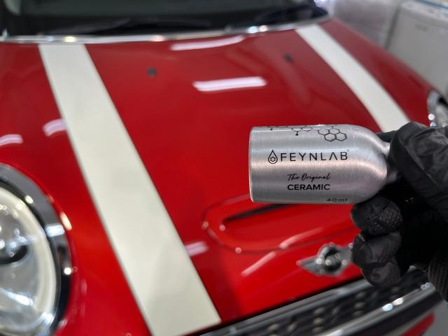 ミニ　クーパー SD　ファインラボ セラミックウルトラ＋オリジナルセラミックコーティング ／ 未塗装樹脂コーティング ／ インテリアコーティングのご紹介です。東京都世田谷区のジェミーズ株式会社。渋谷区　新規のお客様大歓迎。代車　レッカー