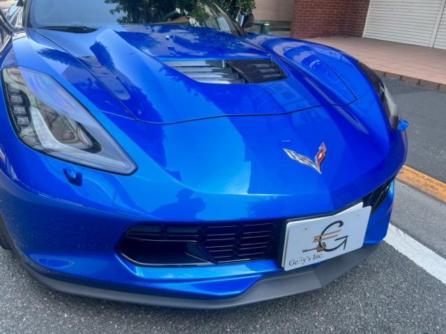 コルベットＣ７ Ｚ０６のフロント廻りを板金・塗装修理いたしました！！東京都世田谷区のジェミーズ株式会社。渋谷区　目黒区　港区　品川区　神奈川県　横浜市　川崎市　新規のお客様大歓迎。代車　レッカー