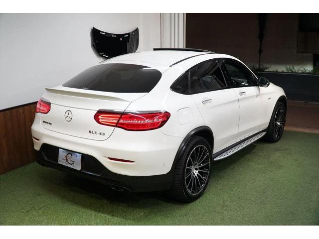 入庫情報2019年モデル ＧＬＣ４３ ４ＭＡＴＩＣクーペ レザーエクスクルーシブＰＫＧ東京都世田谷区のジェミーズ株式会社。渋谷区　目黒区　港区　品川区　神奈川県　横浜市　川崎市　新規のお客様大歓迎。代車　レッカー