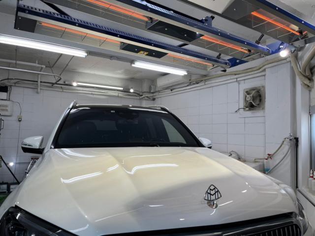 メルセデスマイバッハ　ＧＬＳ６００　セラミックプロイオン２層コーティングとインテリアコーティングを施工致しました。東京都世田谷区のジェミーズ株式会社。渋谷区　目黒区　港区　品川区　神奈川県　横浜市　川崎市　新規のお客様大歓迎。代車　レッカー