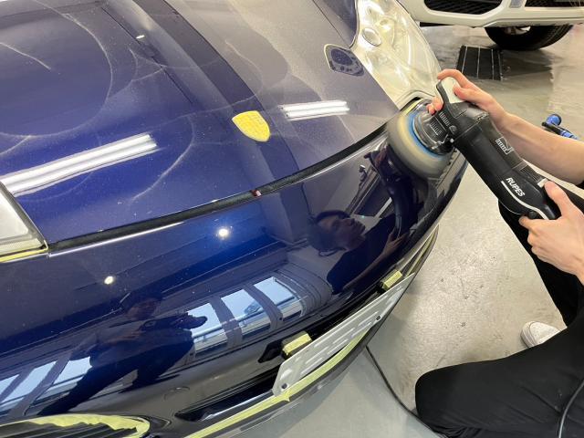 ポルシェ　996ターボ　エシュロン ニューバージョン コーティングのご紹介です。東京都世田谷区のジェミーズ株式会社。渋谷区　目黒区　港区　品川区　神奈川県　新規のお客様大歓迎。代車　レッカー