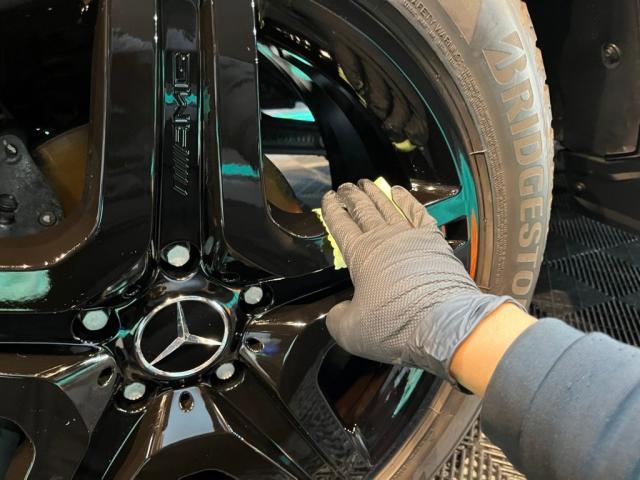 メルセデスベンツ G350d／セラミックプロイオン2層コーティング／ホイールコーティングのご紹介です。東京都世田谷区のジェミーズ株式会社。渋谷区　目黒区　港区　品川区　神奈川県　横浜市　川崎市　新規のお客様大歓迎。代車　レッカー