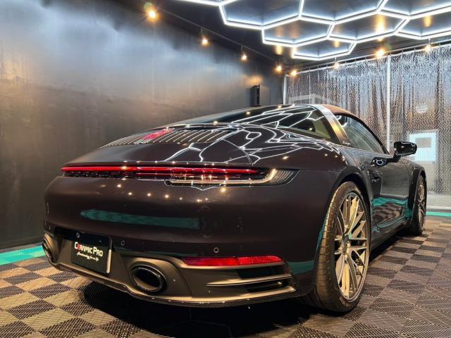 ポルシェ 新車911タルガ4 Type992／セラミックプロ イオン２層コーティング／インテリアコーティングのご紹介です。東京都世田谷区のジェミーズ株式会社。渋谷区　目黒区　港区　品川区　神奈川県　横浜市　新規のお客様大歓迎。代車　レッカー