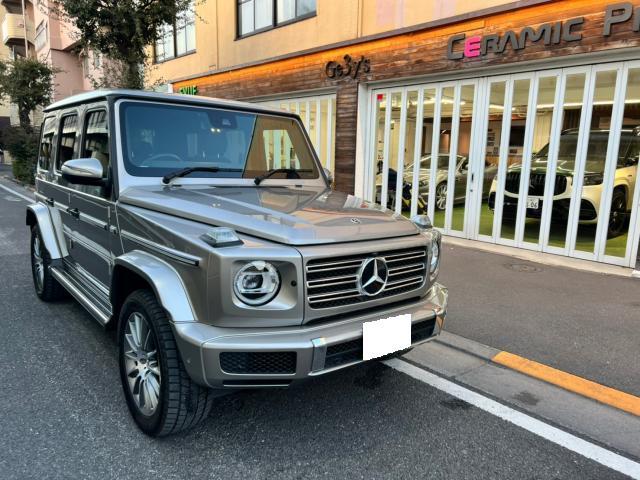 メルセデスベンツ Ｇ３５０ｄの傷ついてしまったボディを鈑金修理しました！！東京都世田谷区のジェミーズ株式会社　渋谷区　目黒区　港区　品川区　神奈川県　横浜市　川崎市　新規のお客様大歓迎　代車　レッカー