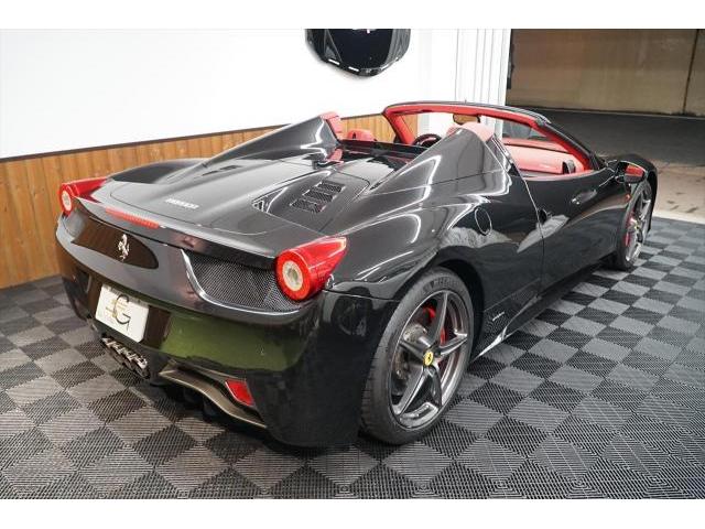 入庫情報　2013年モデル Ferrari　458スパイダー クライスジーク可変マフラー カロッツェリアワンオフナビ ディーラー車東京都世田谷区のジェミーズ株式会社　渋谷区　目黒区　港区　品川区新規のお客様大歓迎　代車　レッカー