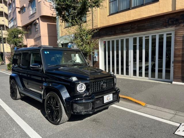 メルセデスＡＭＧ Ｇ６３の破損してしまったルーフ周辺を板金・塗装修理しました！！　東京都世田谷区のジェミーズ株式会社　渋谷区　目黒区　港区　品川区　神奈川県　横浜市　新規のお客様大歓迎　代車　レッカー