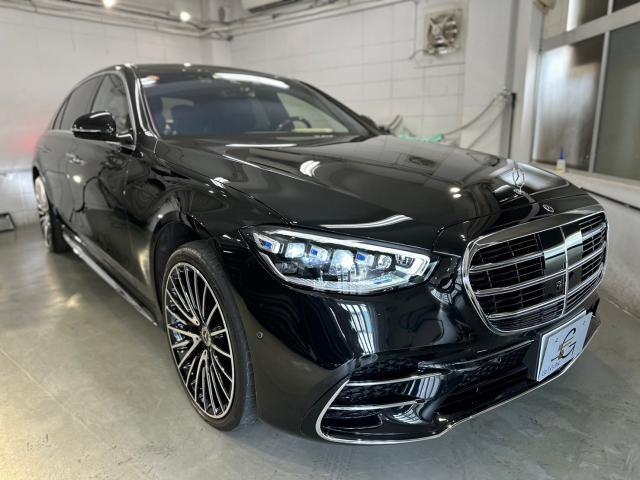 メルセデスベンツ　S500L　エシュロン ニューバージョンコーティングのご紹介です。東京都世田谷区のジェミーズ株式会社　渋谷区　目黒区　港区　品川区　神奈川県　横浜市　新規のお客様大歓迎　代車　レッカー