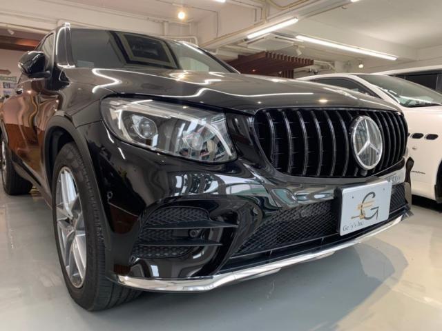 メルセデスベンツ ＧＬＣ２２０ｄのフロントグリルをパナメリカーナスタイルグリルに交換致しました！！お問合せ番号SB7216　東京都世田谷区のジェミーズ株式会社　渋谷区　目黒区　港区　品川区　神奈川　新規のお客様大歓迎　代車　レッカー
