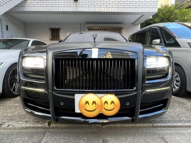 ロールスロイスゴーストの破損してしまったデイライトを修理いたしました！！東京都世田谷区のジェミーズ株式会社　渋谷区　目黒区　港区　品川区　神奈川　新規のお客様大歓迎　代車　レッカー
