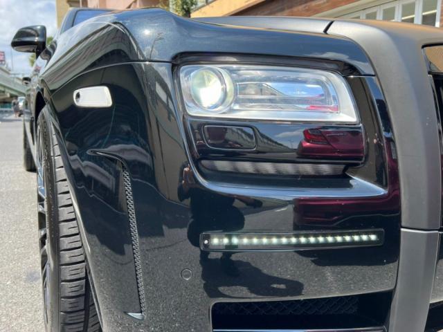 ロールスロイスゴーストの破損してしまったデイライトを修理いたしました！！東京都世田谷区のジェミーズ株式会社　渋谷区　目黒区　港区　品川区　神奈川　新規のお客様大歓迎　代車　レッカー
