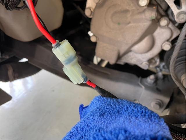 アバルト５９５にＣＴＥＫ（シーテック）マグネットカプラーの取り付けを致しました。お問合せ番号ＳＢ：９４１２東京都世田谷区のジェミーズ株式会社　渋谷区　品川区　神奈川　新規のお客様大歓迎　代車　レッカー