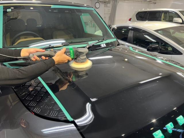 ランドローバー 新車ディフェンダー110／セラミックプロイオン1層／ウィンドウ／ホイールコーティングのご紹介です　東京都世田谷区のジェミーズ株式会社　渋谷区　目黒区　港区　品川区　神奈川　横浜市　川崎市　新規のお客様大歓迎　代車　レッカー