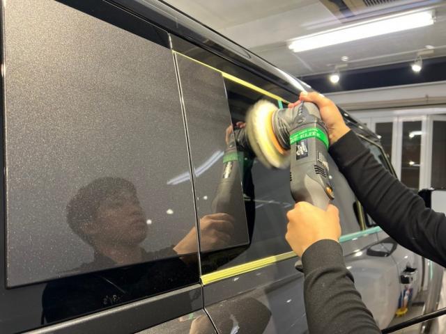 ランドローバー 新車ディフェンダー110／セラミックプロイオン1層／ウィンドウ／ホイールコーティングのご紹介です　東京都世田谷区のジェミーズ株式会社　渋谷区　目黒区　港区　品川区　神奈川　横浜市　川崎市　新規のお客様大歓迎　代車　レッカー