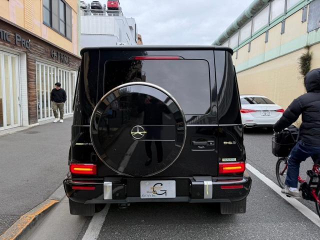 メルセデスＡＭＧ Ｇ６３のエクステリアを塗装とラッピングでブラックアウトカスタムを致しました。お問合せ番号ＳＢ：９７５５東京都世田谷区のジェミーズ株式会社　渋谷区　目黒区　港区　品川区　神奈川　横浜市　新規のお客様大歓迎　代車　レッカー