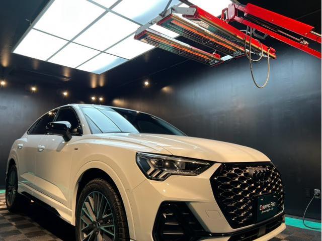 新車アウディ Q3／セラミックプロイオン2層／ホイールコーティングのご紹介です　東京都世田谷区のジェミーズ株式会社　渋谷区　目黒区　港区　品川区　神奈川　横浜市　川崎市　新規のお客様大歓迎　代車　レッカー