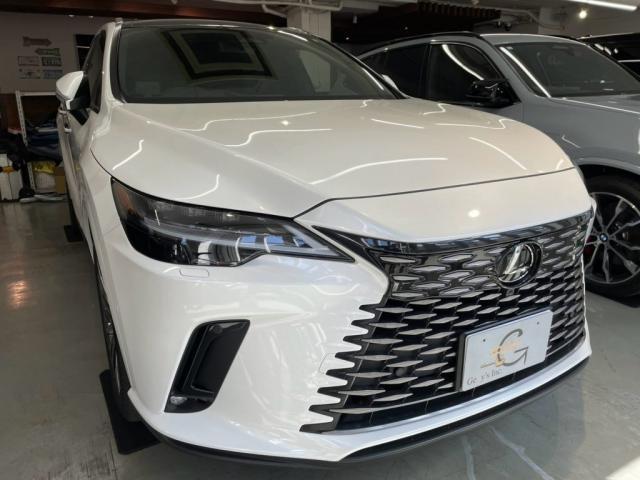 レクサス ＲＸのフロントグリルをアレックスグリルの取付カスタム致しました。東京都世田谷区のジェミーズ株式会社　渋谷区　目黒区　港区　品川区　神奈川　横浜市　新規のお客様大歓迎　代車　レッカー