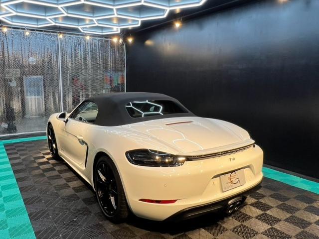 ポルシェ 718ボクスターGTS／ファインラボ セラミックウルトラV2＋オリジナルセラミックコーティングのご紹介です　東京都世田谷区のジェミーズ株式会社　渋谷区　目黒区　港区　品川区　神奈川　横浜市　新規のお客様大歓迎　代車　レッカー