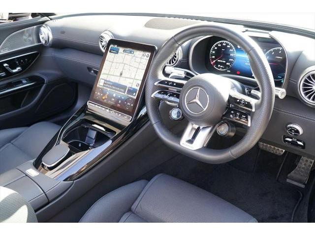 入庫情報 2022年モデル Mercedes-AMG SL43有償ボディカラーアルペングレザー 新車保証付ディーラー車　東京都世田谷区のジェミーズ株式会社　渋谷区　目黒区　港区　品川区　神奈川　横浜市　新規のお客様大歓迎　代車　レッカー