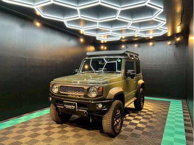 スズキ ジムニー／セラミックプロイオン2層／ウィンドウコーティングのご紹介です　東京都世田谷区のジェミーズ株式会社　渋谷区　目黒区　港区　品川区　神奈川　横浜市　川崎市　新規のお客様大歓迎　代車　レッカー