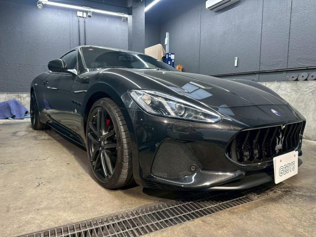 マセラティ グラントゥーリズモにＩＩＤ製スペーサーの取付けカスタムを行いました。お問合せ番号ＳＢ：１０１２０東京都世田谷区のジェミーズ株式会社　渋谷区　目黒区　港区　品川区　神奈川　横浜市　新規のお客様大歓迎　代車　レッカー