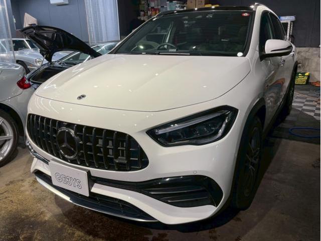 メルセデスAMG GLA35／クリアガード コードSコーティングのご紹介です　東京都世田谷区のジェミーズ株式会社　渋谷区　目黒区　港区　品川区　神奈川　横浜市　川崎市　新規のお客様大歓迎　代車　レッカー