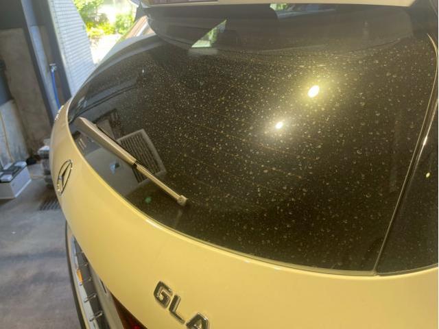 メルセデスAMG GLA35／クリアガード コードSコーティングのご紹介です　東京都世田谷区のジェミーズ株式会社　渋谷区　目黒区　港区　品川区　神奈川　横浜市　川崎市　新規のお客様大歓迎　代車　レッカー