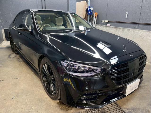 メルセデスベンツ S400d／セラミックプロイオン2層部分コーティング／ホイールコーティングのご紹介です　東京都世田谷区のジェミーズ株式会社　渋谷区　目黒区　港区　品川区　神奈川　横浜市　川崎市　新規のお客様大歓迎　代車　レッカー