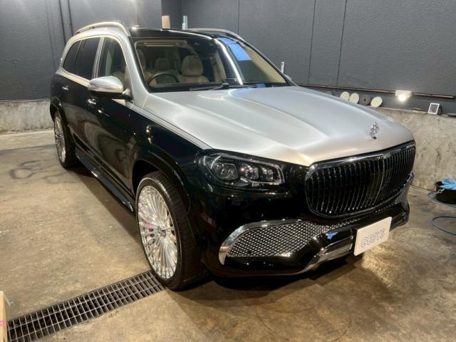 メルセデスベンツ GLS400d (GLS600仕様) ／ファインラボ ヒールプラスポリッシュメンテナンス／ホイールコーティングのご紹介です　東京都世田谷区のジェミーズ株式会社　渋谷区　目黒区　港区　品川区新規のお客様大歓迎　代車　レッカー