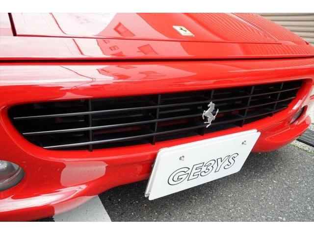 入庫情報  1996年モデル Ferrari F355ベルリネッタ 6速MT チャレンジグリル 整備履歴多数　東京都世田谷区のジェミーズ株式会社　渋谷区　目黒区　港区　品川区　神奈川　横浜市　新規のお客様大歓迎　代車　レッカー