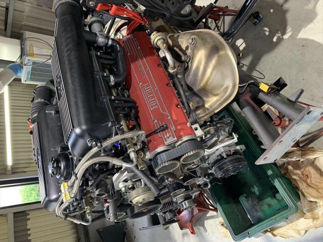 入庫情報  1996年モデル Ferrari F355ベルリネッタ 6速MT チャレンジグリル 整備履歴多数　東京都世田谷区のジェミーズ株式会社　渋谷区　目黒区　港区　品川区　神奈川　横浜市　新規のお客様大歓迎　代車　レッカー