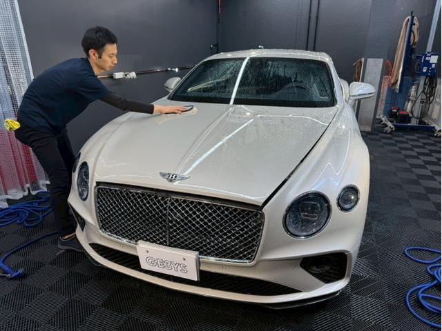 ベントレー コンチネンタルGT／クリアガード コードSコーティングのご紹介です　東京都世田谷区のジェミーズ株式会社　渋谷区　目黒区　港区　品川区　神奈川　横浜市　新規のお客様大歓迎　代車　レッカー