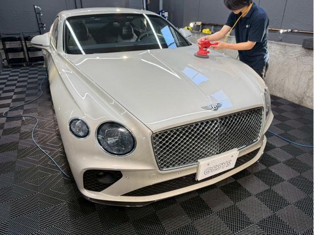 ベントレー コンチネンタルGT／クリアガード コードSコーティングのご紹介です　東京都世田谷区のジェミーズ株式会社　渋谷区　目黒区　港区　品川区　神奈川　横浜市　新規のお客様大歓迎　代車　レッカー